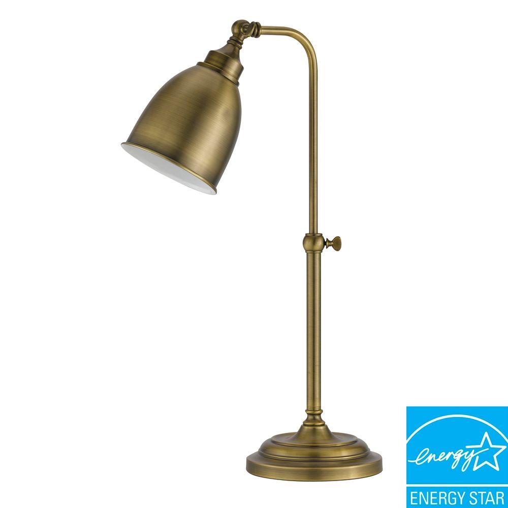 Cal Lighting 25 In Rust Metal Adjule Pharmacy Table Lamp Bo Rust Metal Adjule Pharmacy Table Lamp