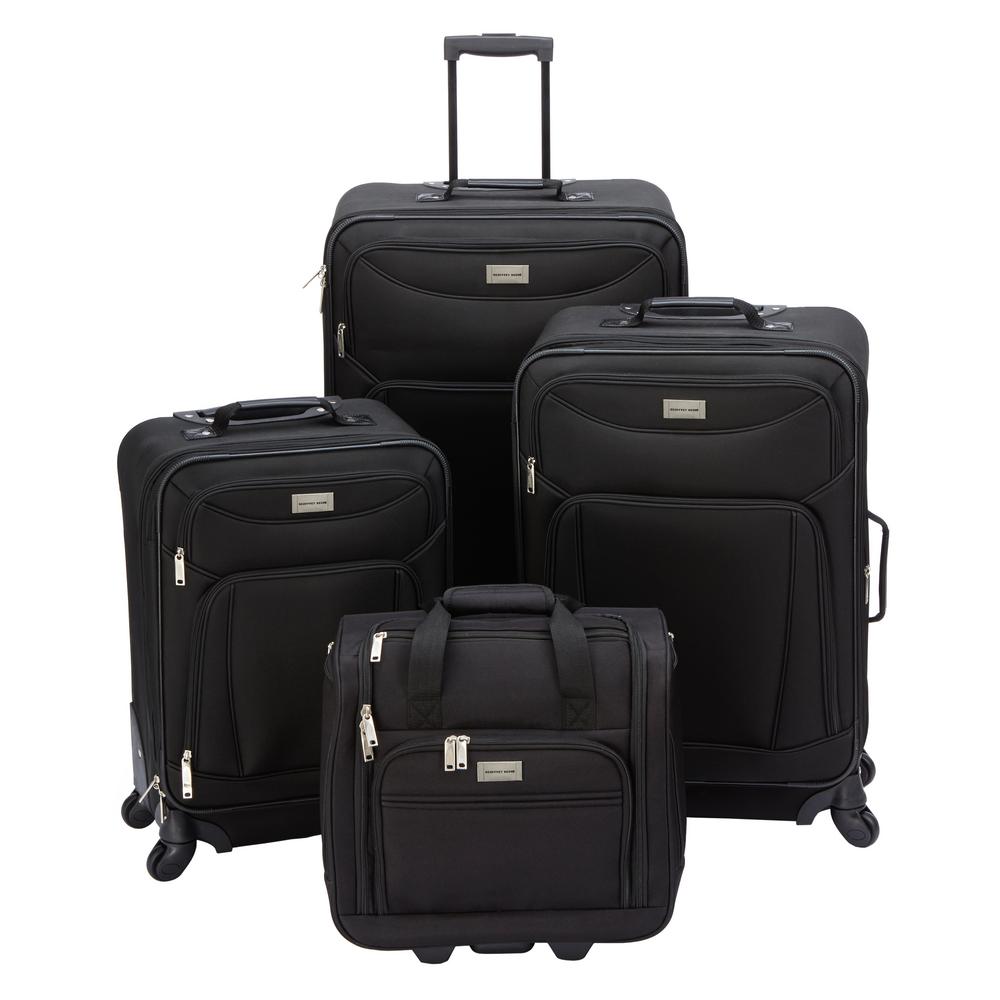 geoffrey beene 4 piece luggage set