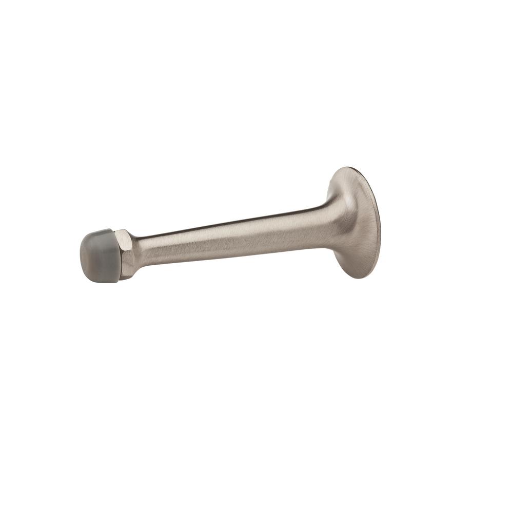 Baldwin 3 85 In Satin Nickel Wall Bumper