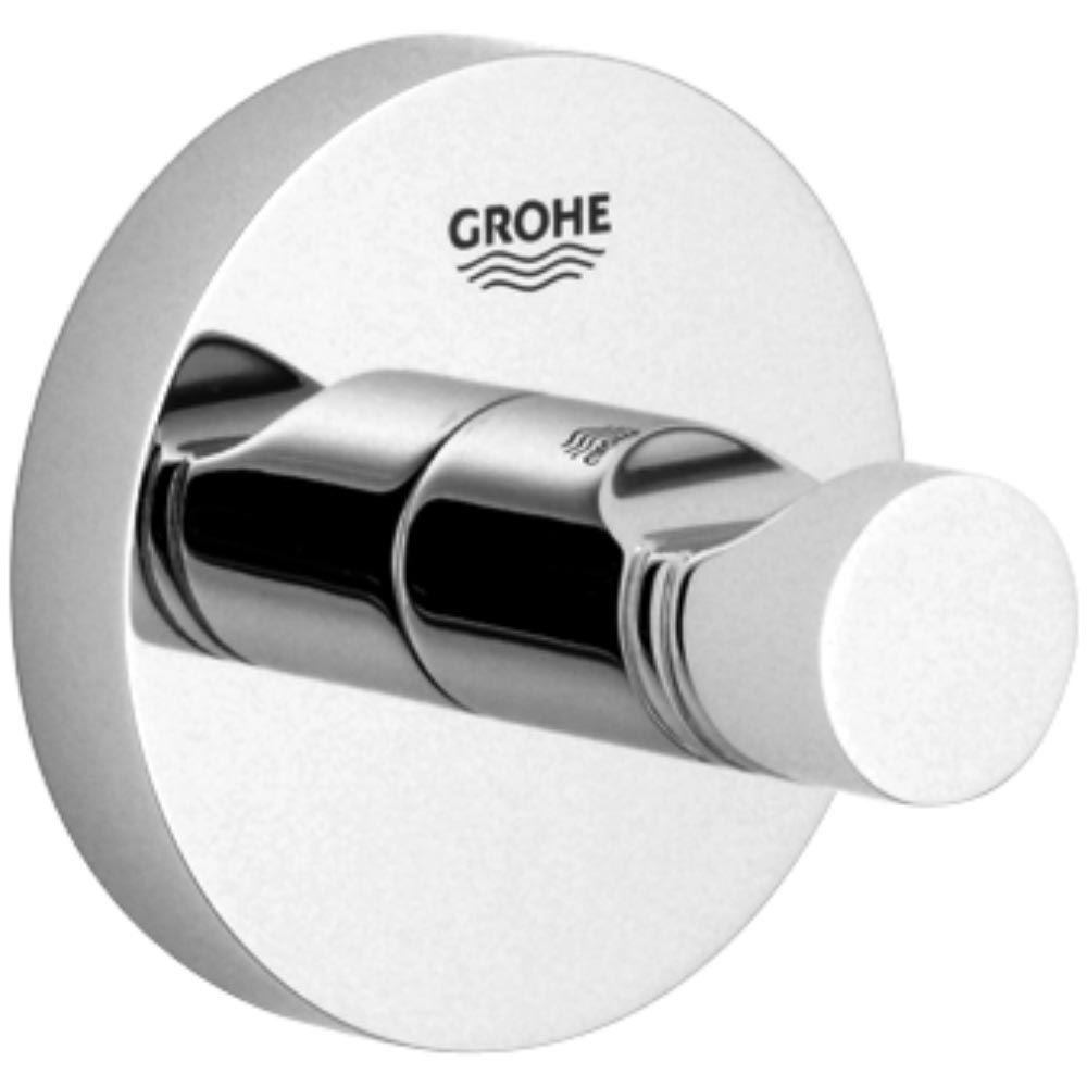 GROHE Essentials Single Robe Hook in StarLight Chrome40364001 The