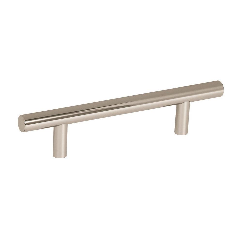 Amerock Bar Pulls 33/4 in (96 mm) CentertoCenter Polished Nickel