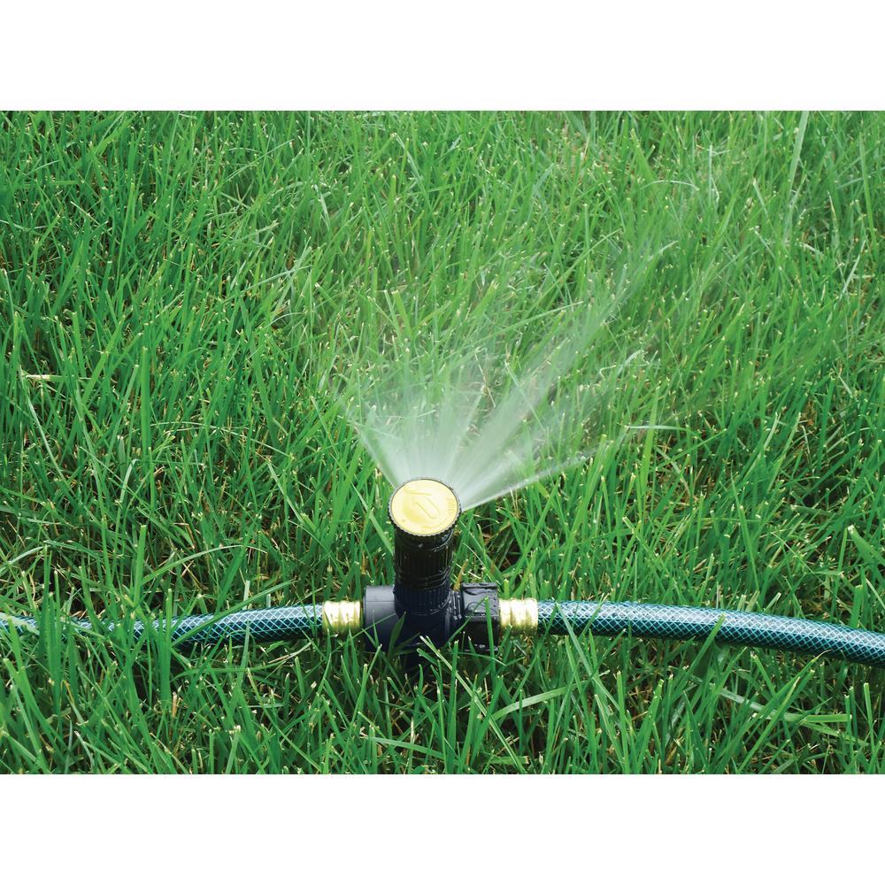 Melnor Multi Adjustable Spike Sprinkler 5 Pack 15335 Blk The Home Depot