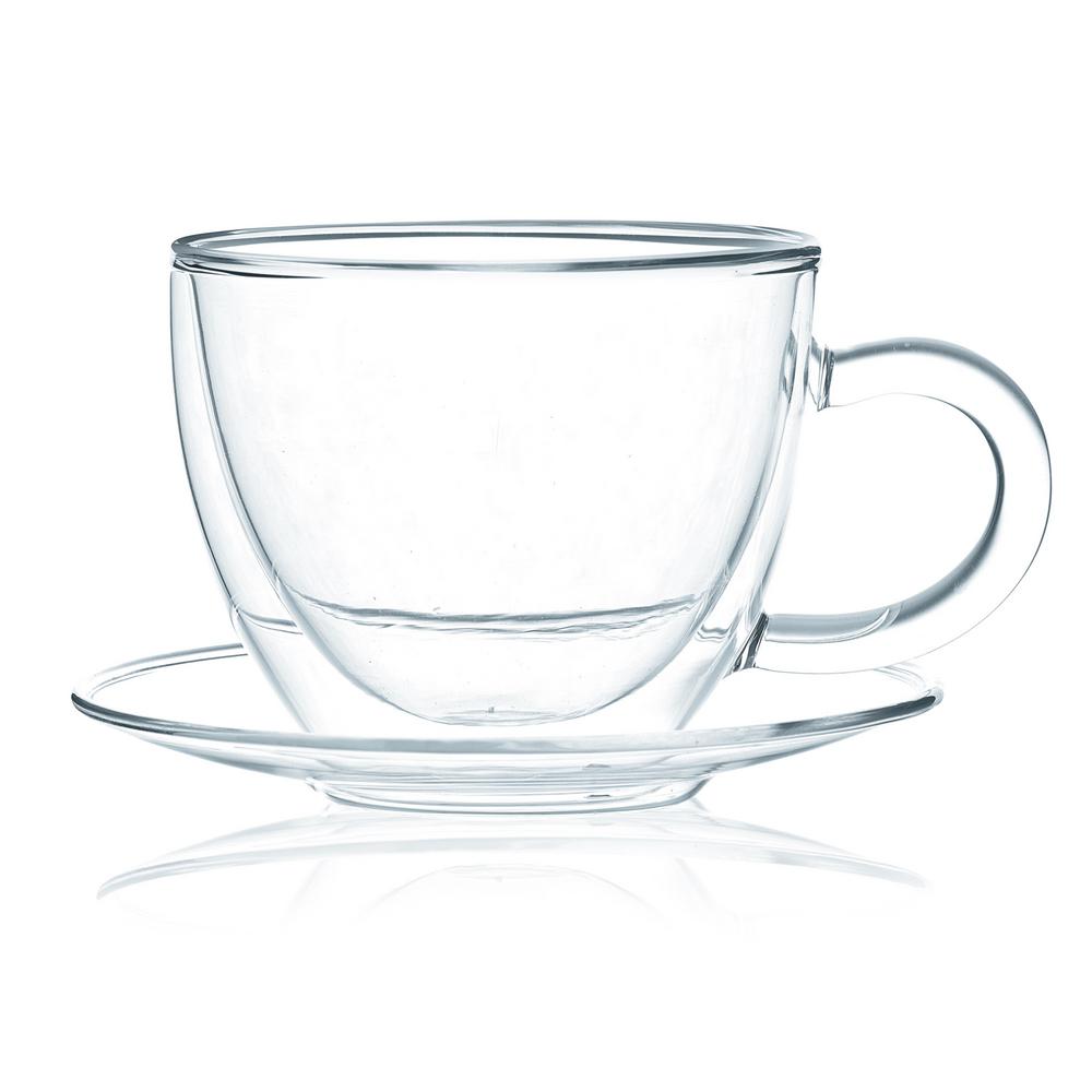 glass tea cups with handle