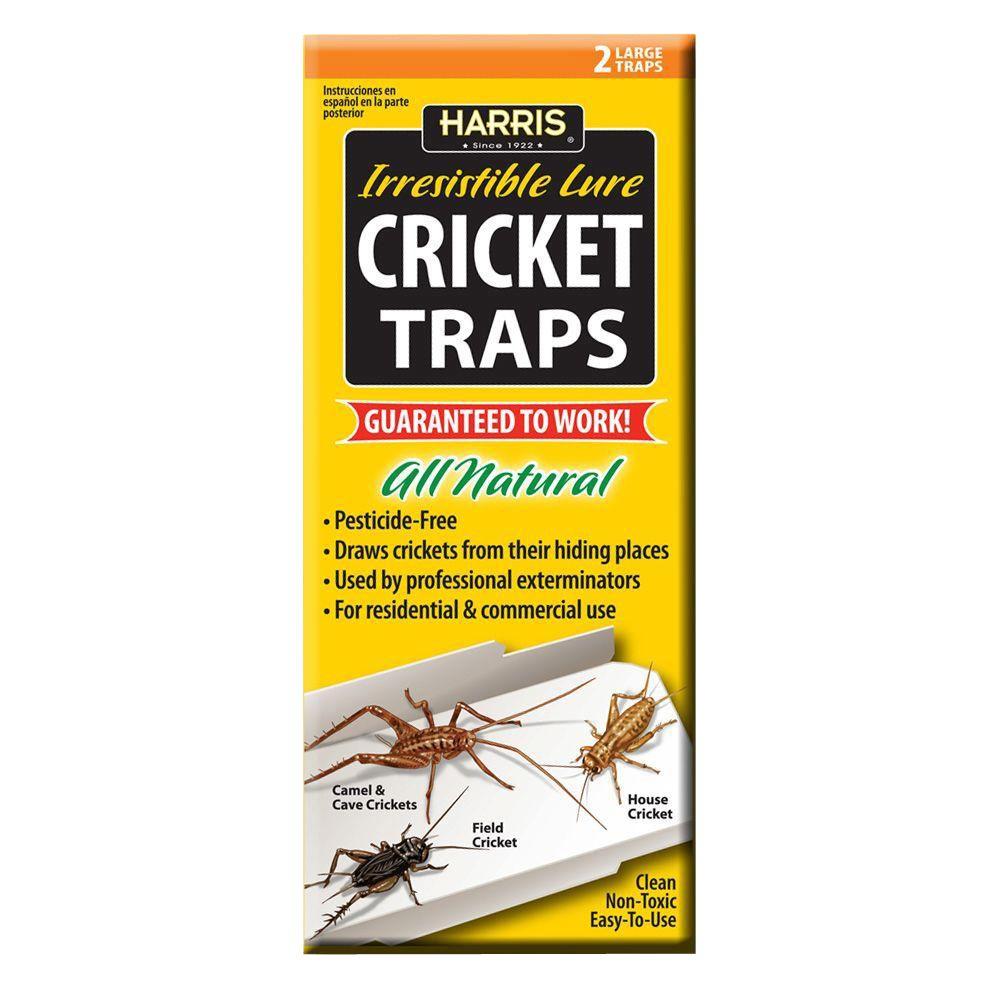 Harris Cricket Traps with 25 Irresistible Lures (2-Pack) by Harris