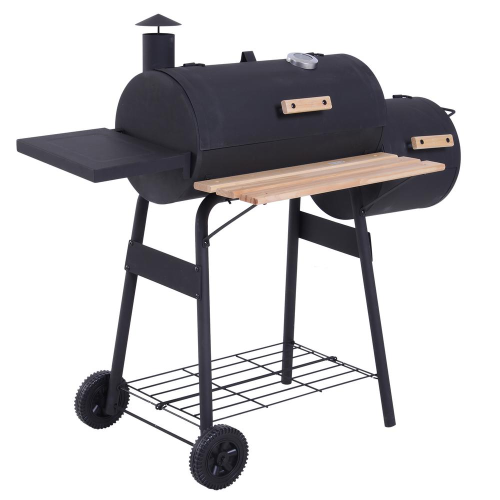 home depot smoker grill combo