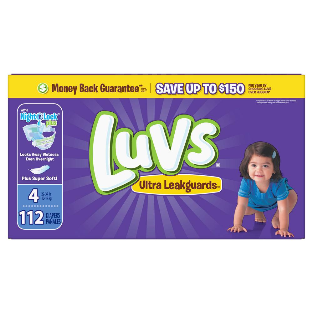 luvs diapers 4