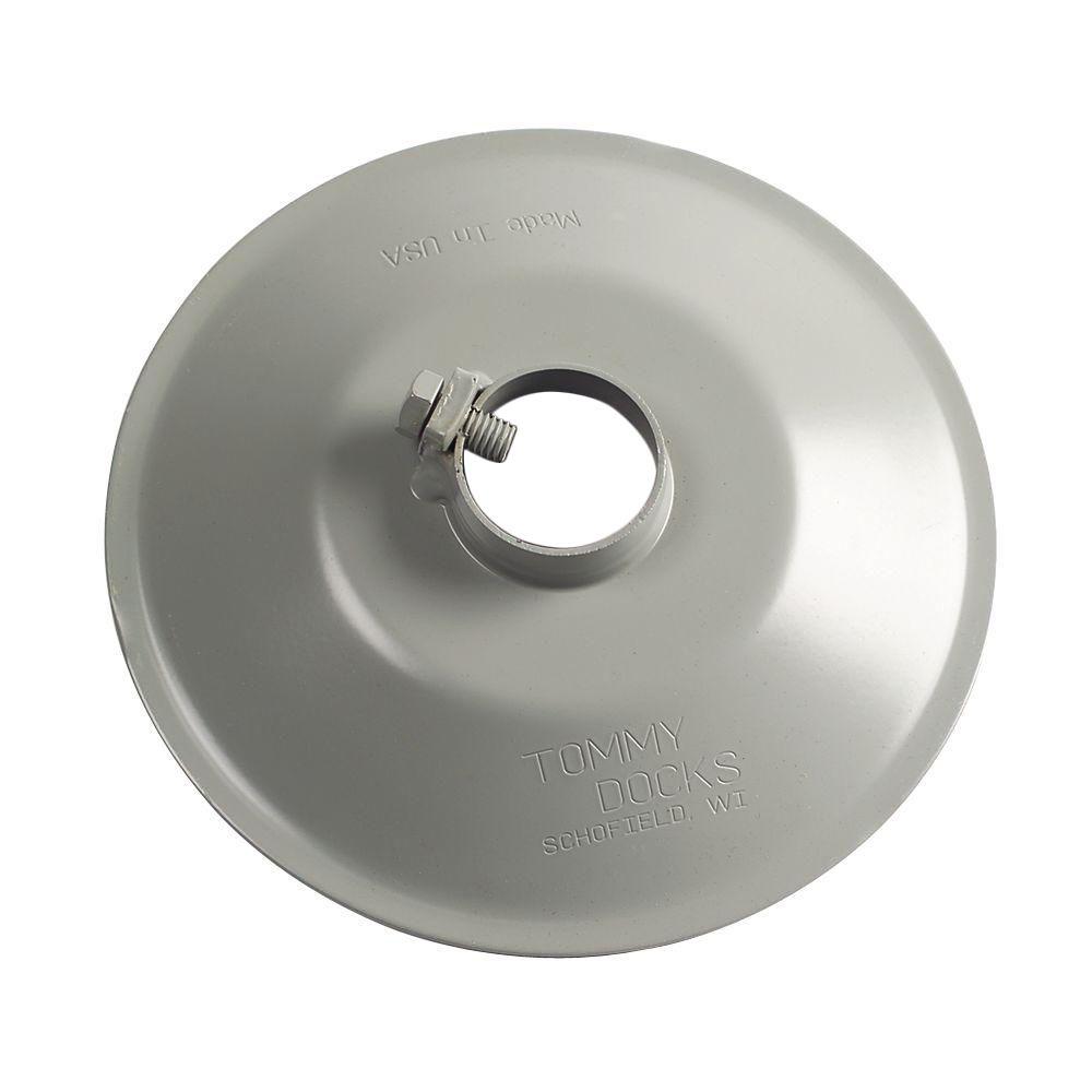 Tommy Docks 8 in. Diameter Powder Coated Steel Dock Pipe Base/Foot PadA50005 The Home Depot