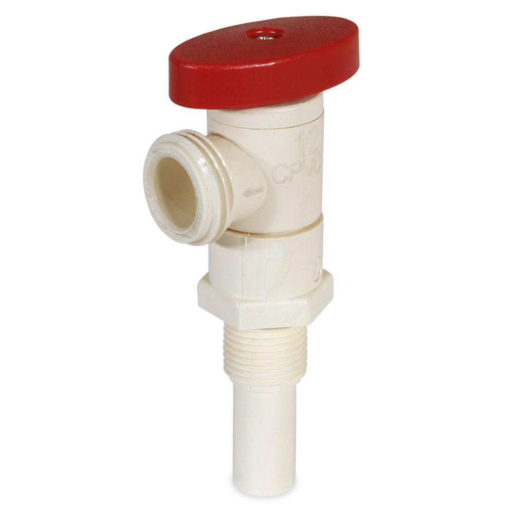 KBI 1/2 in. CPVC CTS Long Spigot x MHT Washing Machine Supply ValveCWV