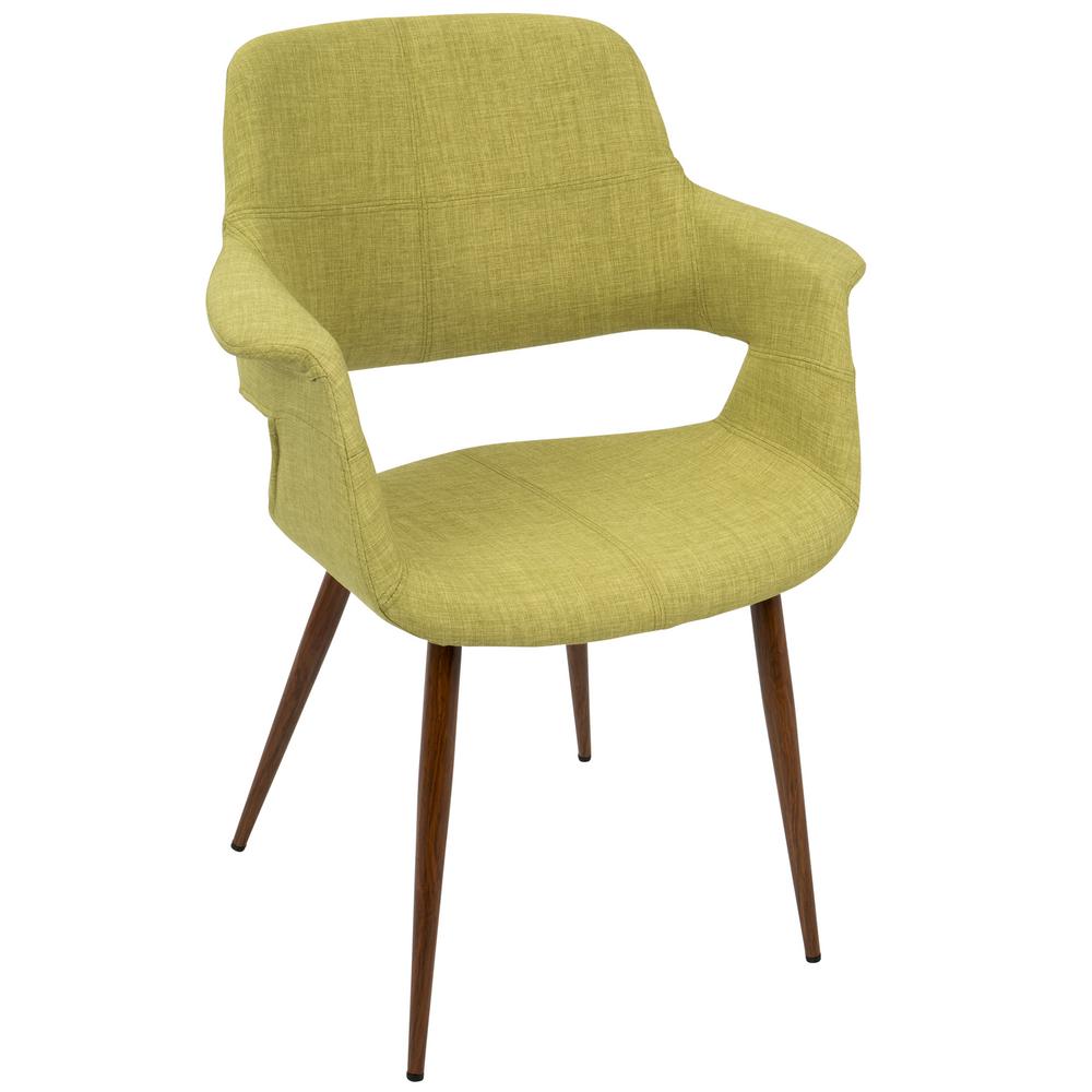 Lumisource Vintage Flair Walnut And Green Accent Chair Chr Jy Vfl Gn Lumisource Vintage Flair Walnut And Green Accent Chair