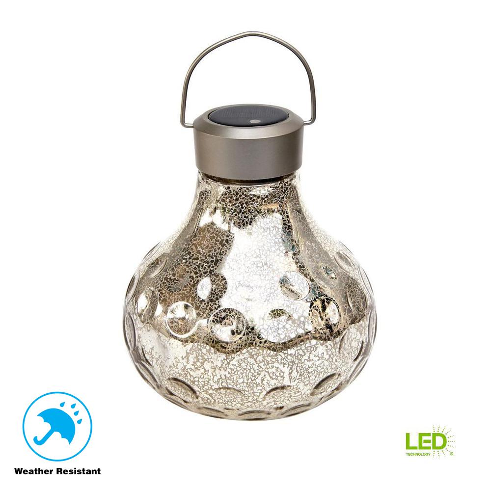 Vintage Silver Art Gl Large Tabletop Solar Led Lantern Gx 6006 L Internet 203628751 Vintage Silver Art Gl Large Tabletop Solar Led Lantern