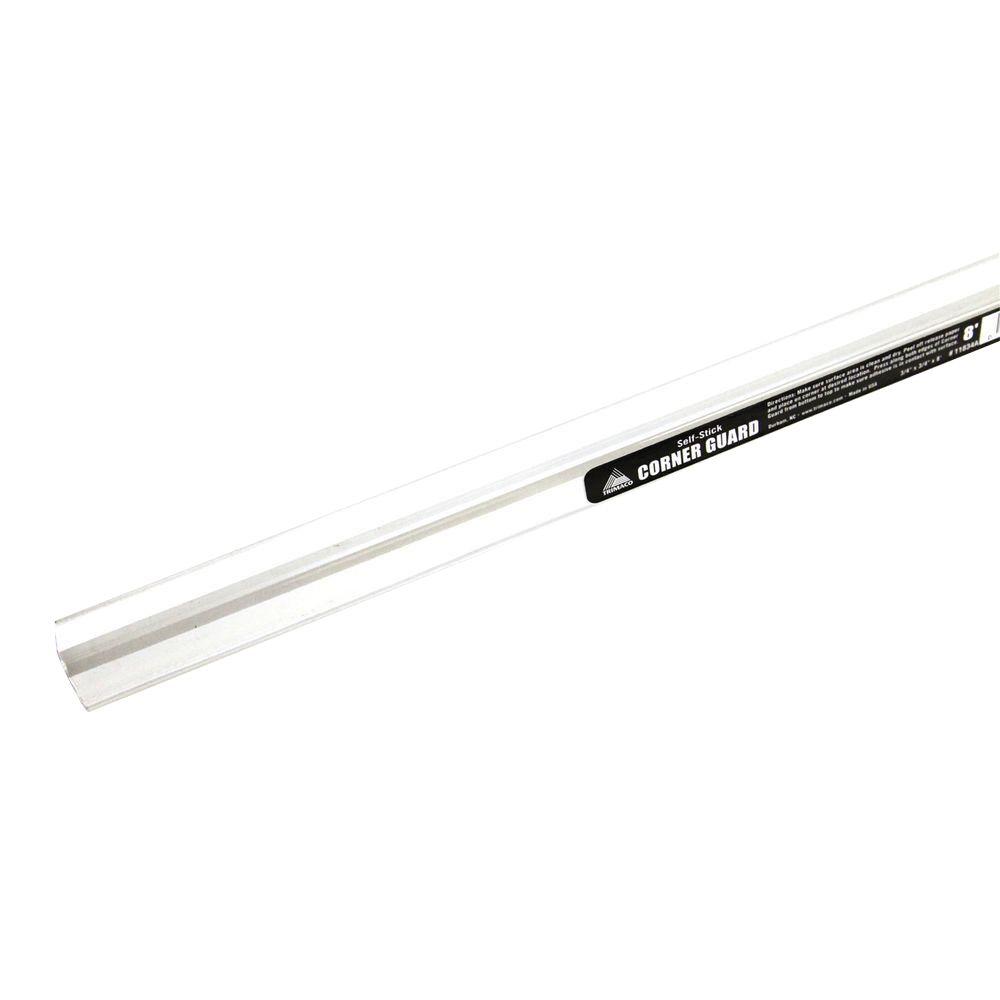 Trimaco 5/8 in. x 5/8 in. x 8 ft. NailOn Plastic Corner Guard
