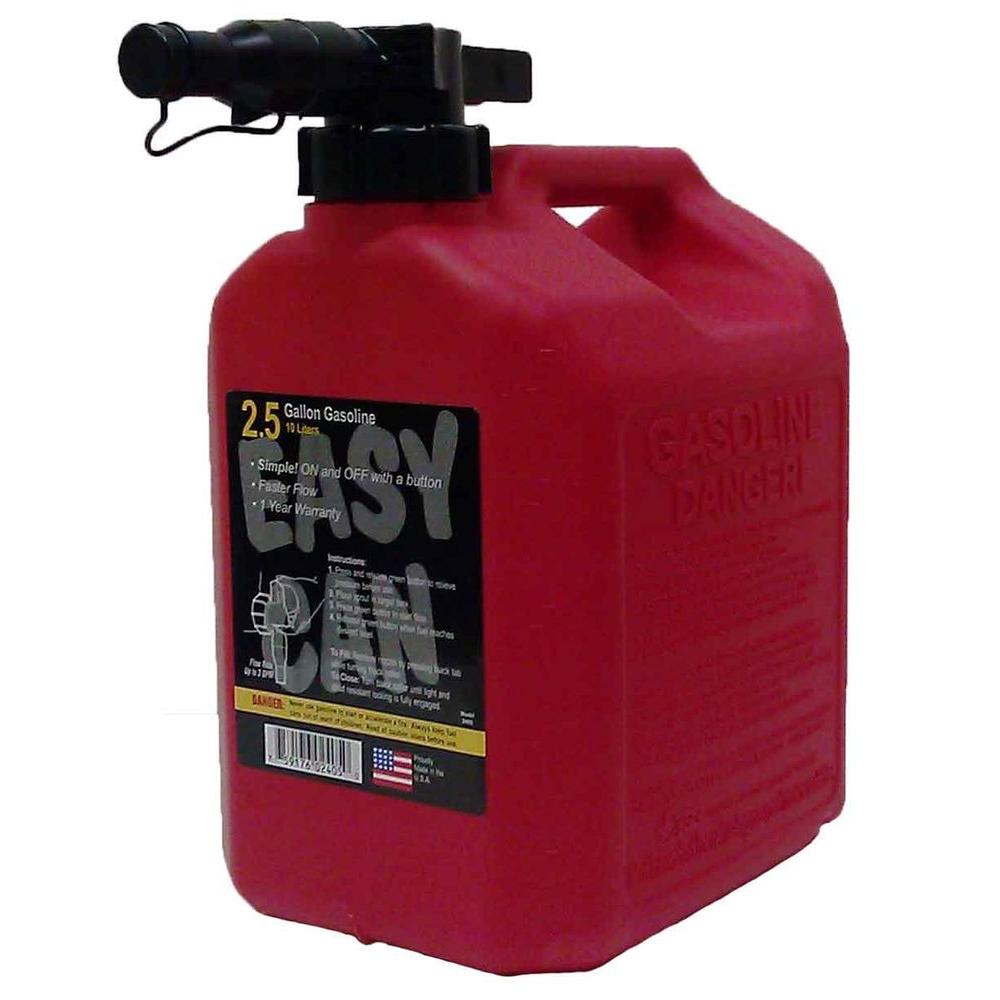 Easy Can 2.5 Gal. Gasoline Can2405 The Home Depot