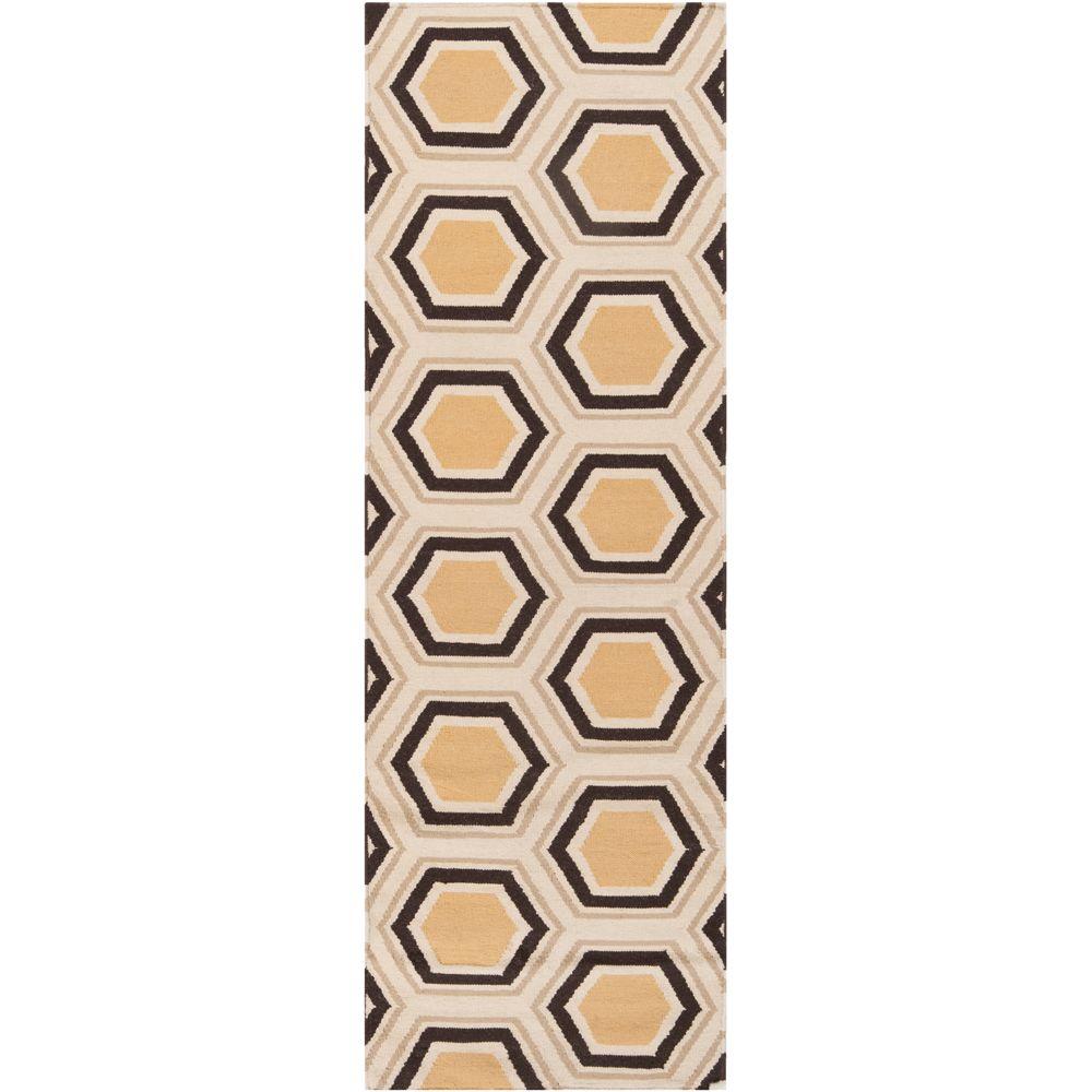 Surya Jill Rosenwald Black 3 Ft X 8 Flatweave Runner Rug Ft X 8 Flatweave Runner Rug