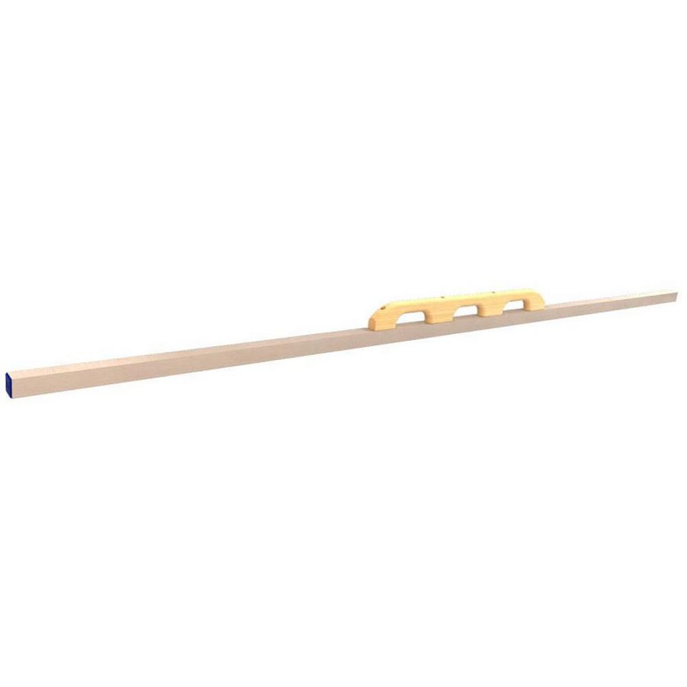 Bon Tool 48 in. x 1.5 in. x 1.5 in. Ohio Straightedge with Triple Loop Handle