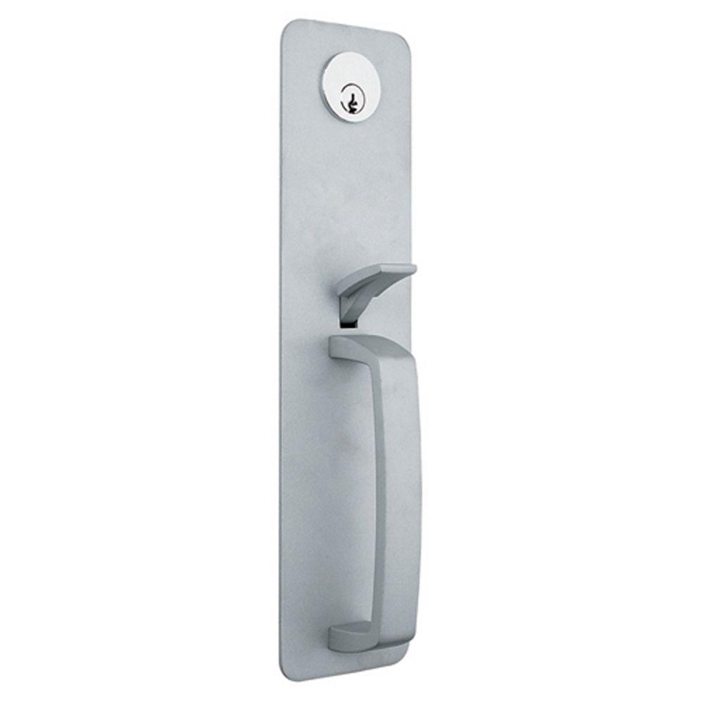 Global Door Controls Aluminum Keyed Entry Thumbpiece Handle Exit Device