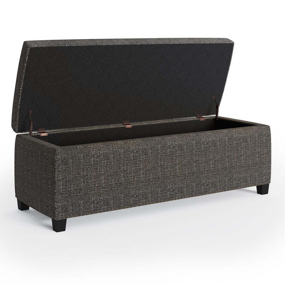 Simpli Home Hamilton 48 In Wide Traditional Rectangle Storage