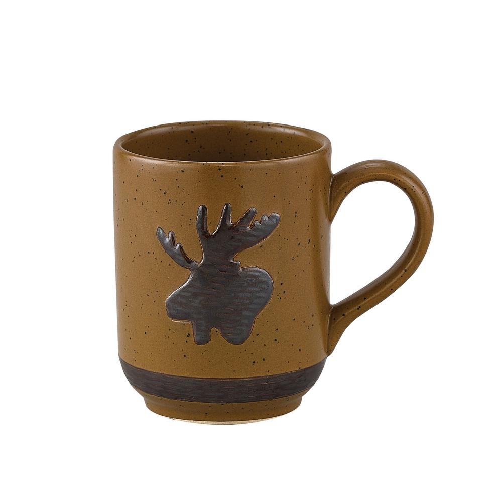 Designs OzBrown Mugset Of Park Coffee Sawmill 12 Ceramic Moose 4 PkXZiOu