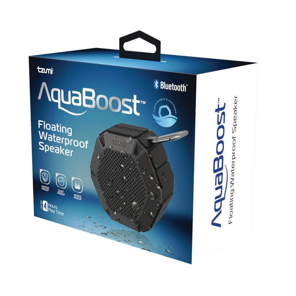 Tzumi Bluetooth Waterproof Mini Speaker4819HD The Home Depot