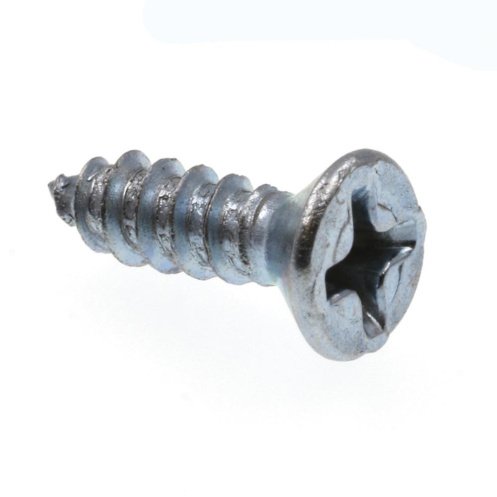 Prime-Line 9016128 Sheet Metal Screws Self-Tapping 50-Pack Prime-Line Products Phillips Drive #6 X 3//8 in Zinc Plated Steel Flat Head