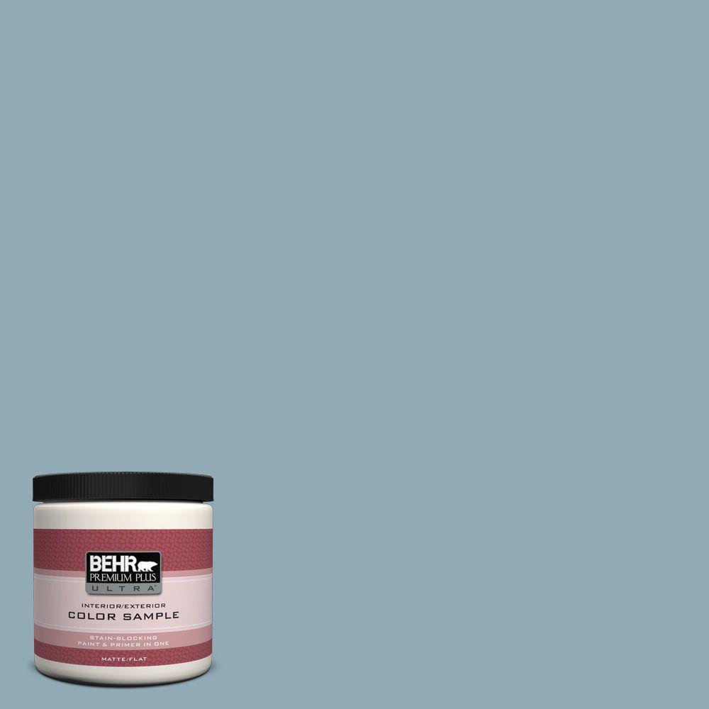 Behr Premium Plus Ultra 8 Oz 530f 4 Newport Blue Matte Interior 530f 4 Newport Blue Matte Interior