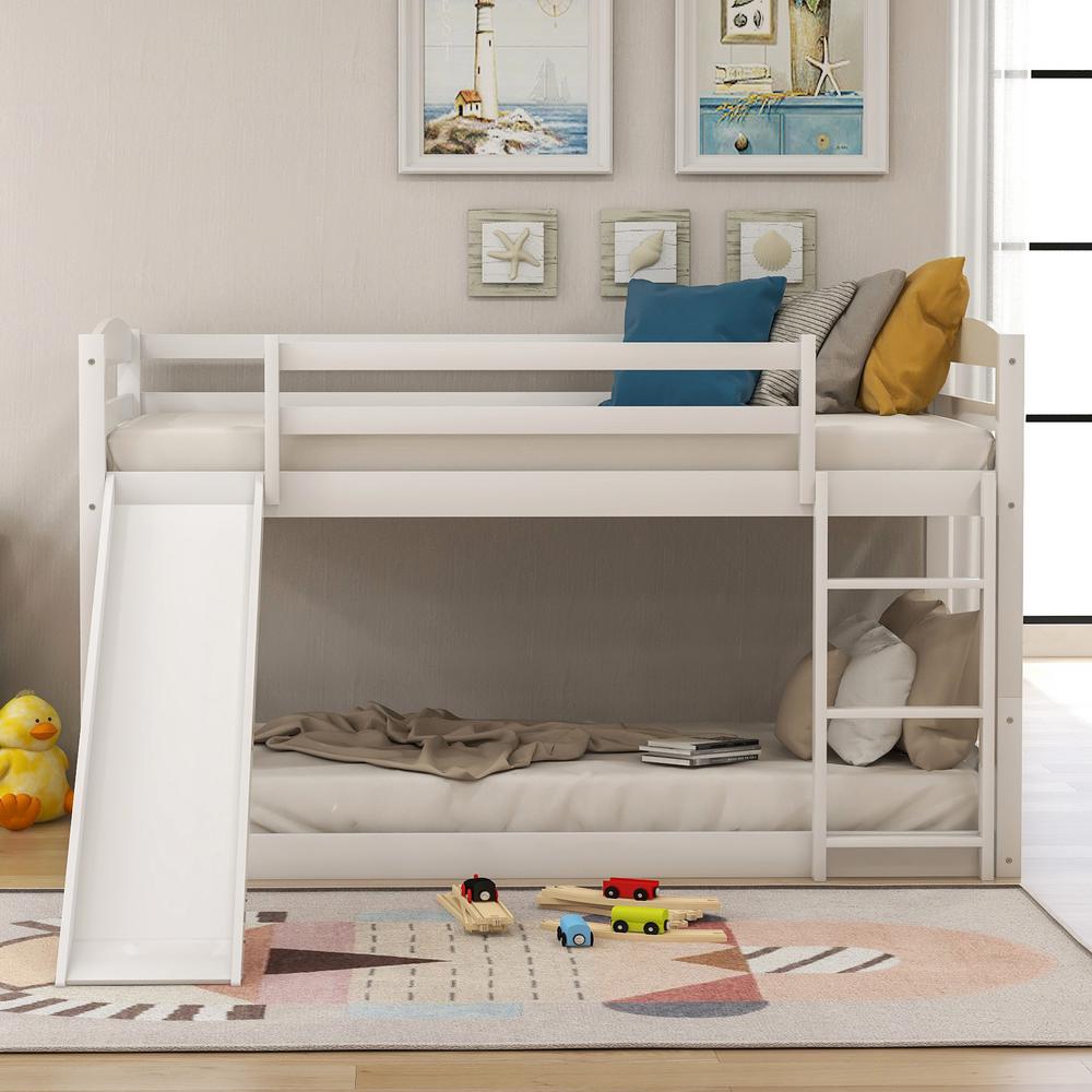 harper twin low loft bed