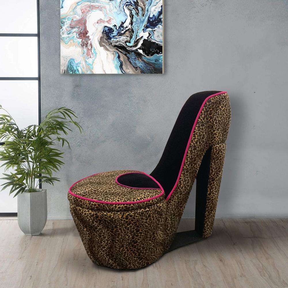high heel shaped chair