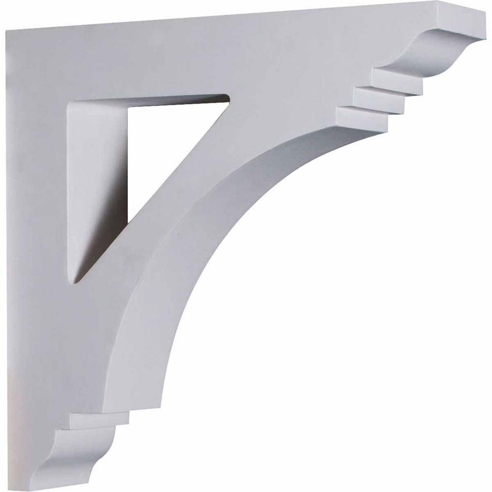 Ekena Millwork 4 In X 16 In X 16 In Polyurethane Imperial Bracket Bkt16x16x04im The Home Depot