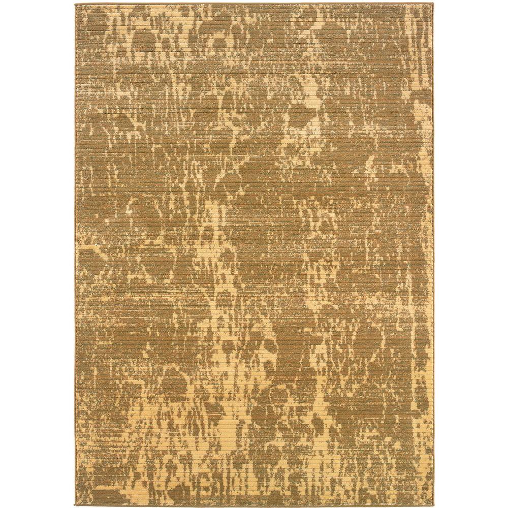LR Resources Contemporary Cream and Berber 9 ft. 2 in. x 12 ft. 5 in