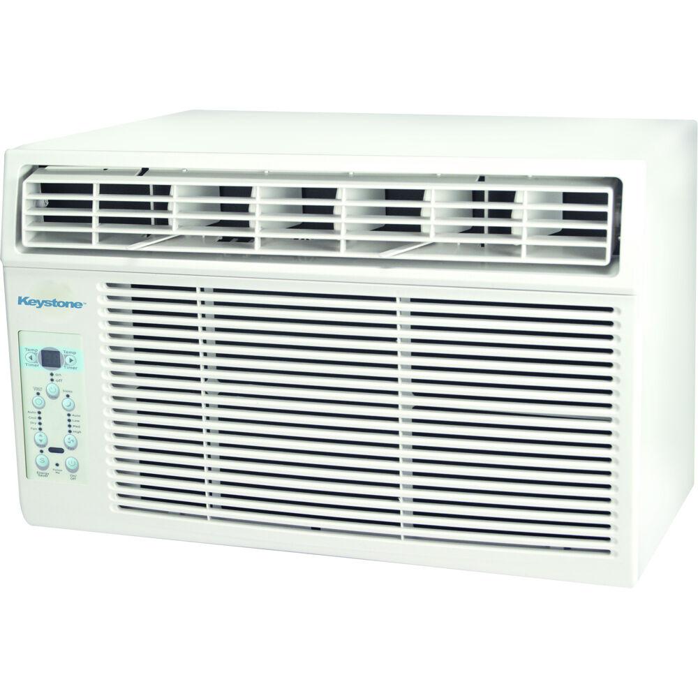Keystone 10,000 BTU Window Mounted Air Conditioner with Remote Control