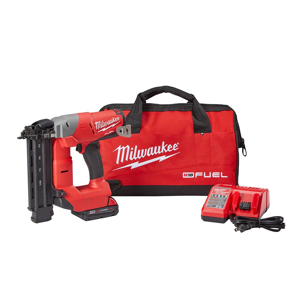Milwaukee M18 FUEL 18Volt LithiumIon Brushless Cordless 18Gauge Brad