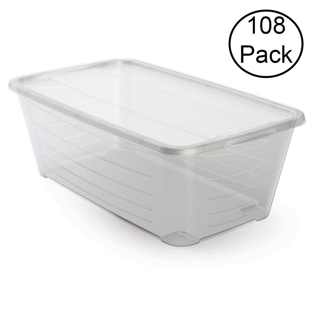 clear shoe box containers