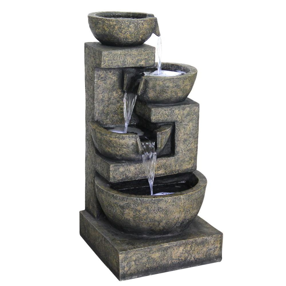 Hampton Bay Waterford Fountain-11632 - The Home Depot