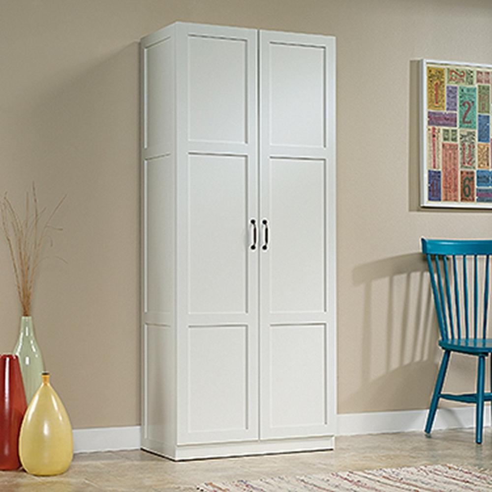 Sauder Woodworking White Cabinet-419636 - The Home Depot