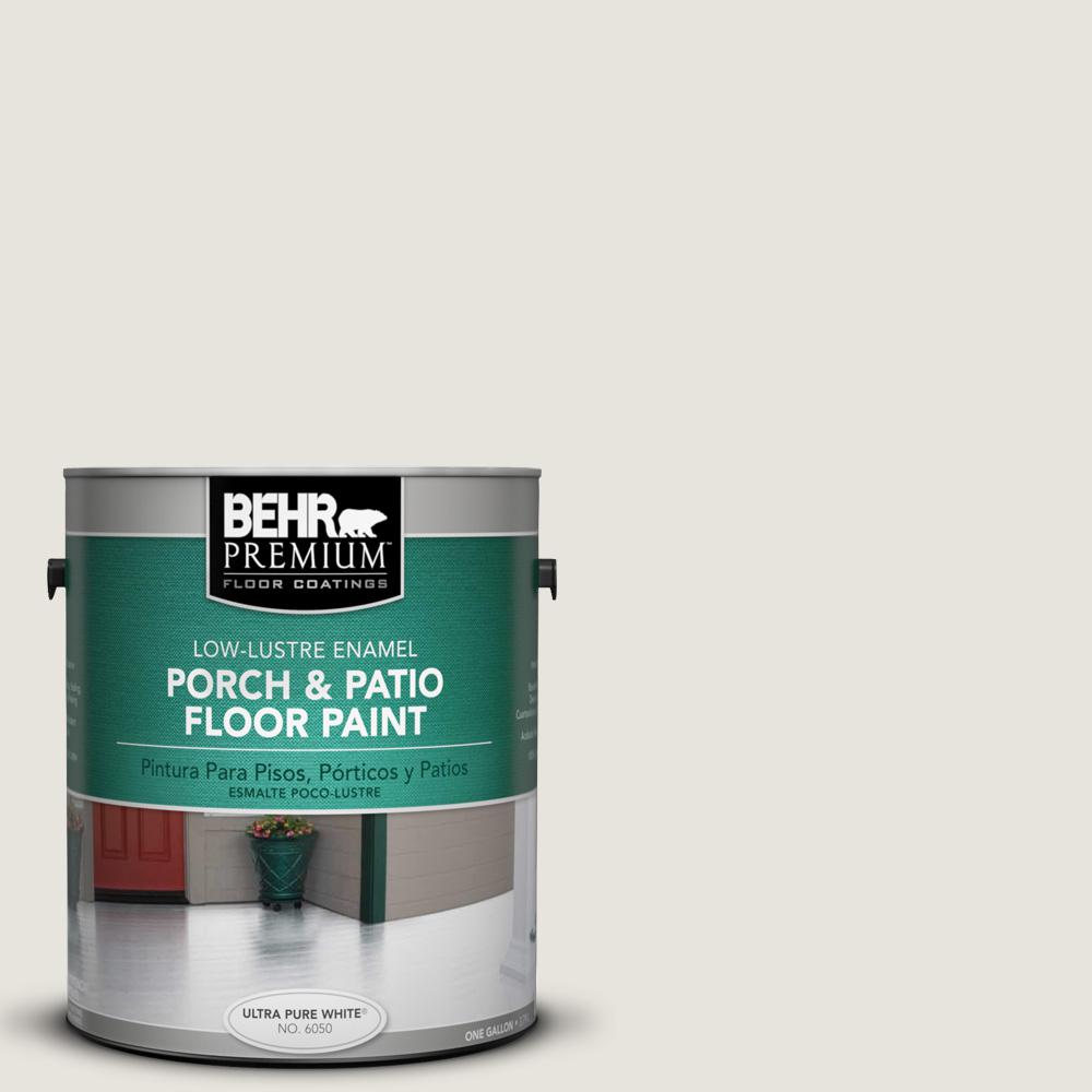 Behr Premium 1 Gal Ppu24 13 White Pepper Low Re Interior Ppu24 13 White Pepper Low Re Interior Exterior Porch And Patio Floor Paint