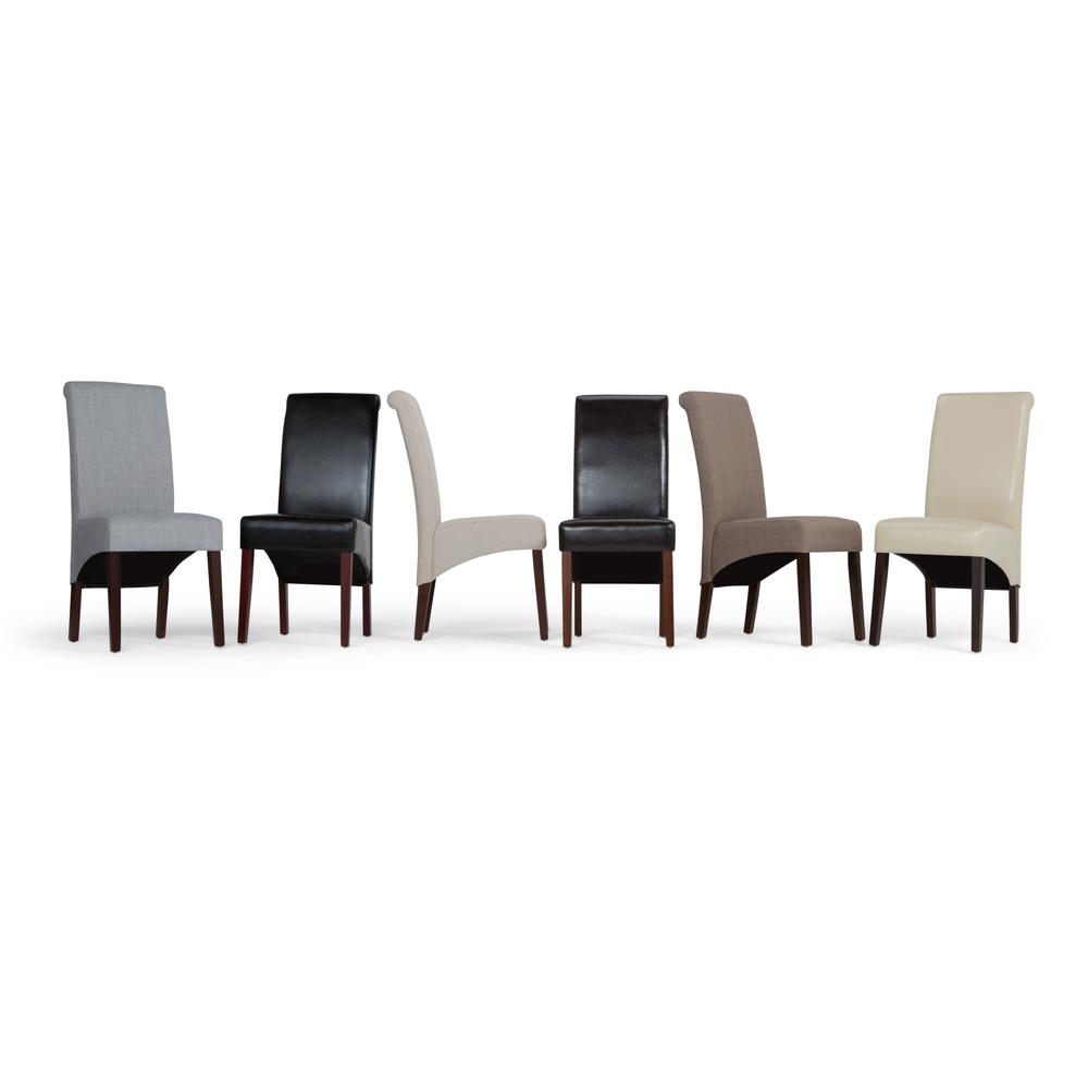 Simpli Home Avalon Contemporary Deluxe Parson Dining Chair Set Of Parson Dining Chair Set