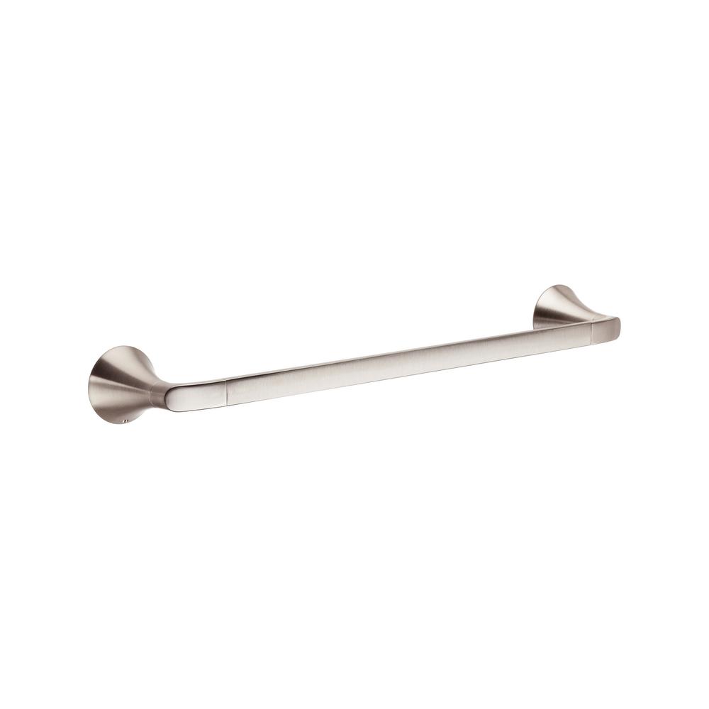 Pfister Brea 18 In Towel Bar Brushed Nickel Btb Br1k The Pfister Brea 18 In Towel Bar Brushed Nickel Btb Br1k The Home Depot