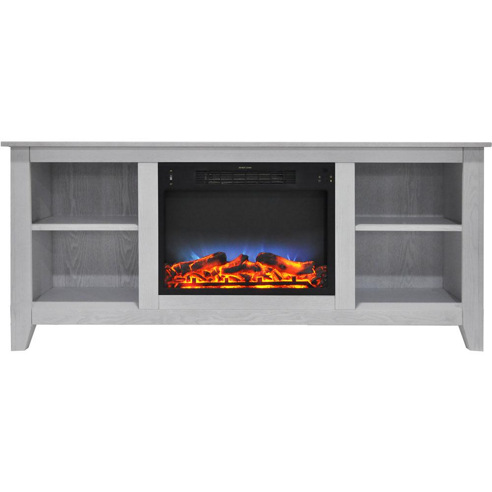 Real Flame Calie 67 in. Entertainment Center Electric Fireplace in
