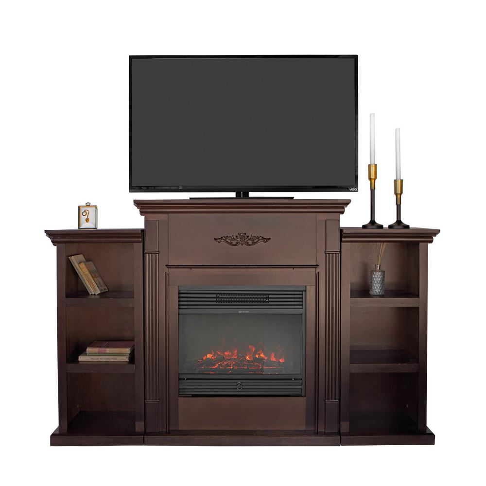 0 Fireplace Tv Stands Electric Fireplaces The Home Depot
