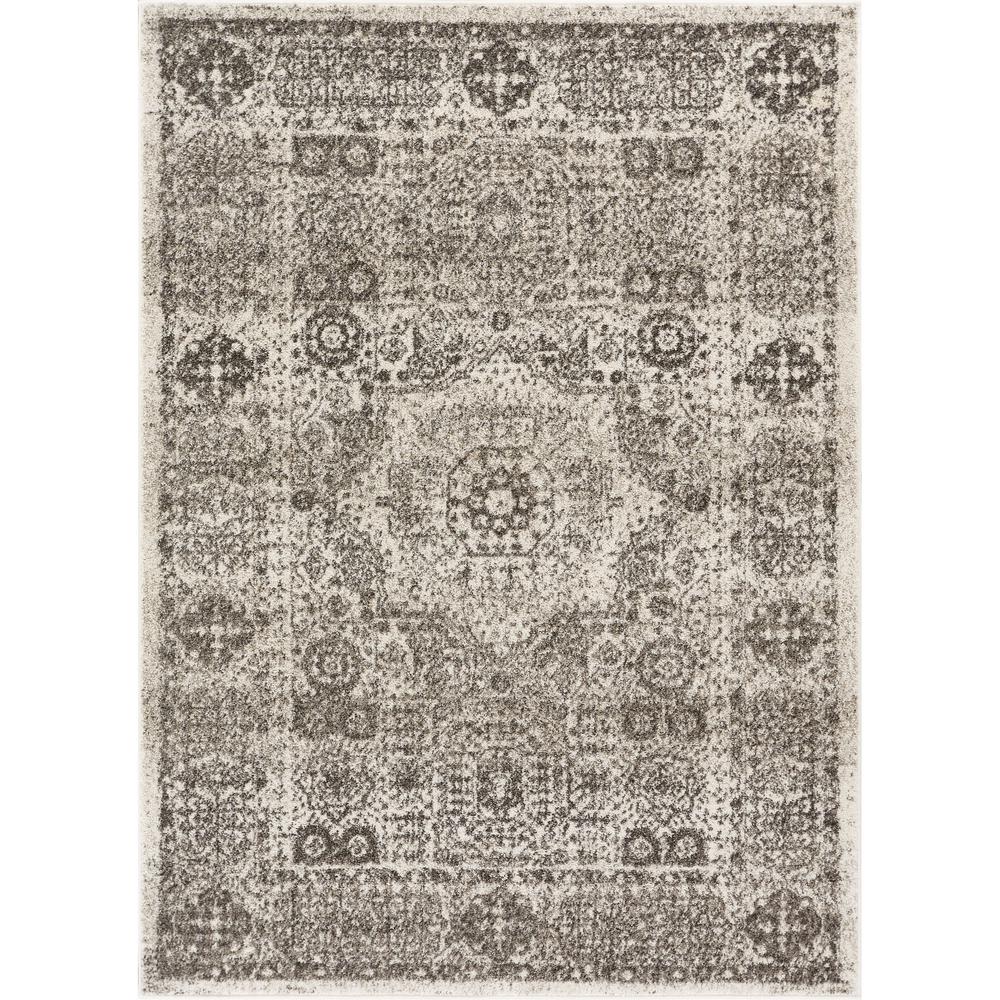 Well Woven Area Rugs The Home Depot Serenity Millie Ivory Traditional Vintage Medallion 9 Ft 3 In X 12