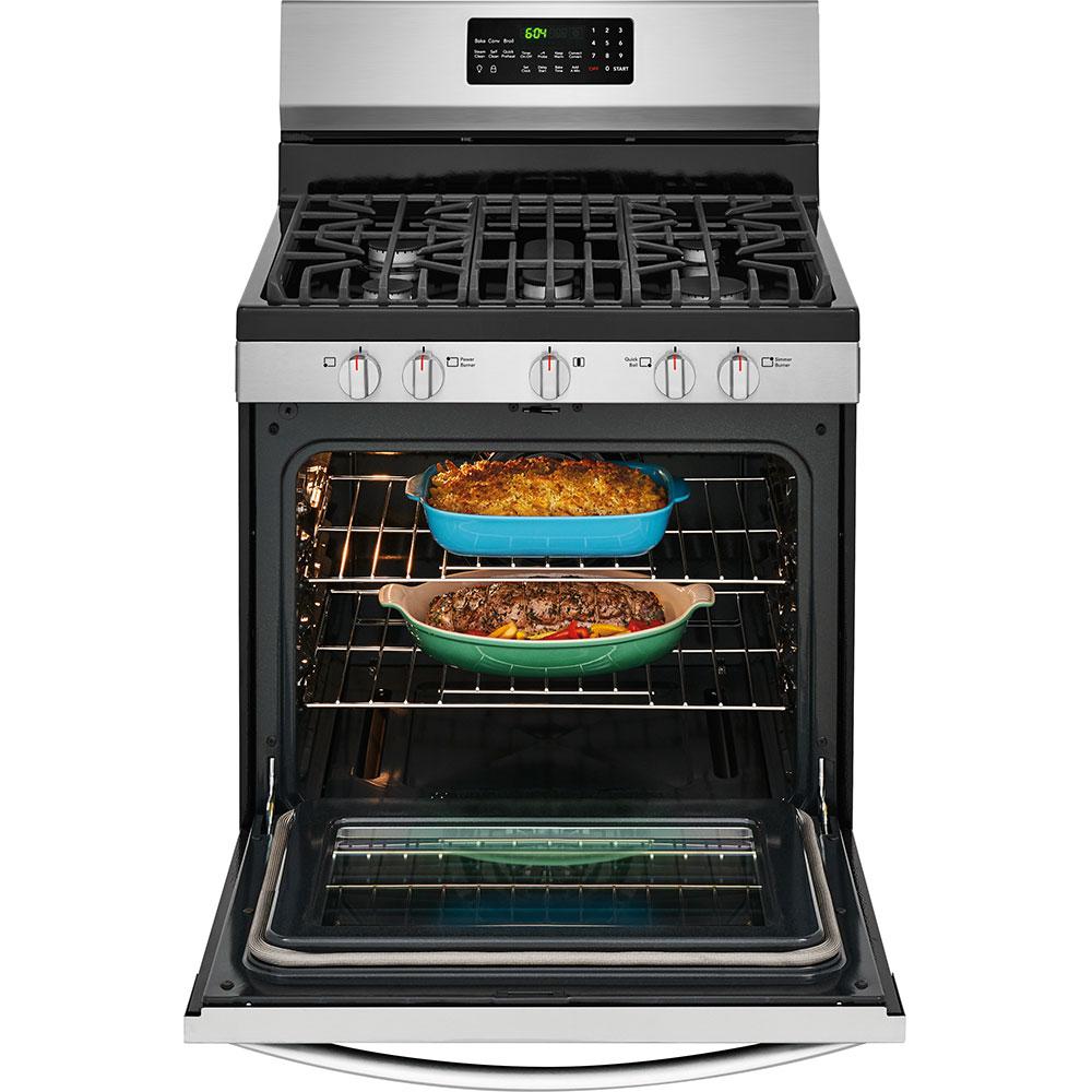 Frigidaire Gallery 5 0 Cu Ft Gas Range With Convection Self