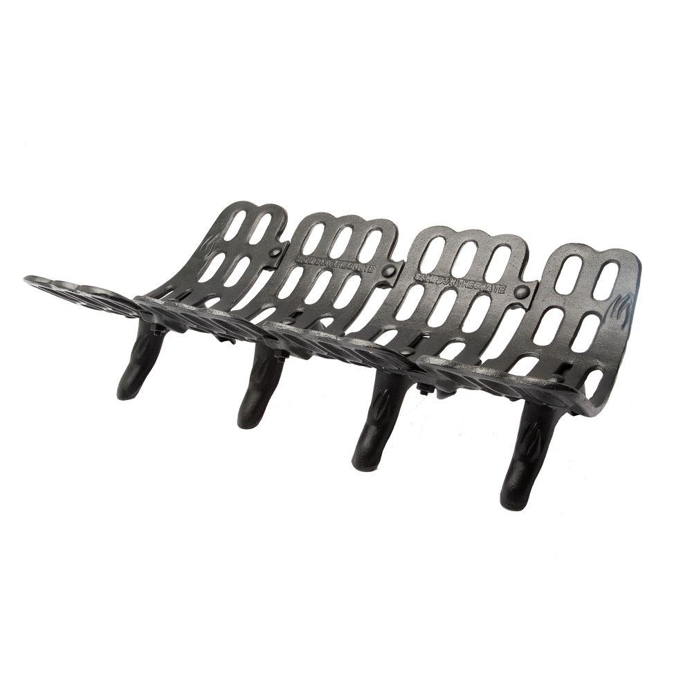 Liberty Foundry 32 inch Cast Iron Fireplace Grate with 2.5 inch Legs by Liberty Foundry