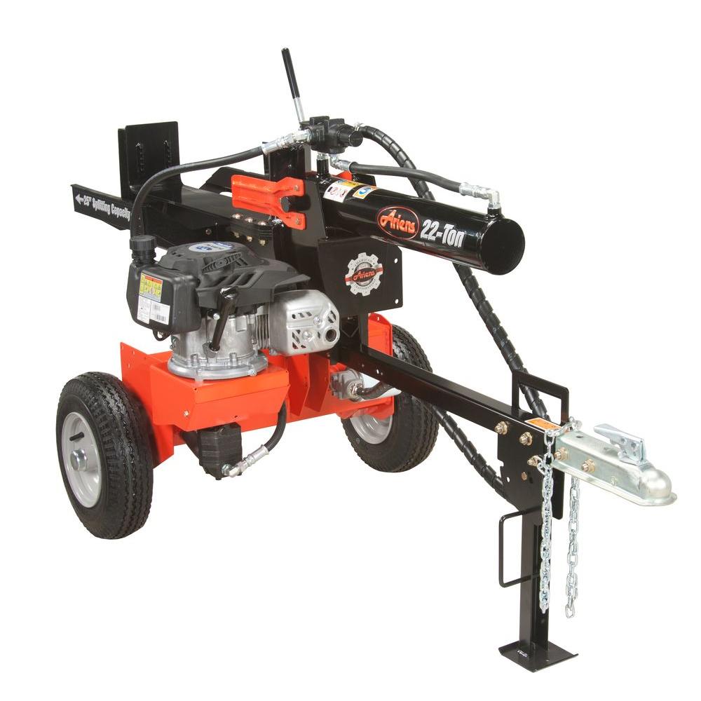 Ariens 22 Ton 174cc Gas Log Splitter 917011 At The Home Depot Mobile Ariens 22 Ton 174cc Gas Log Splitter