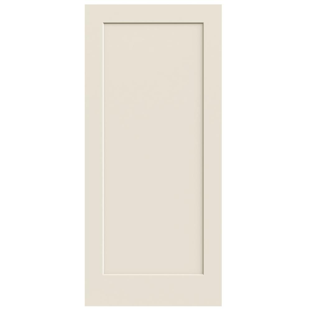 JELD-WEN 36 in. x 80 in. Madison Primed Smooth Molded Composite MDF