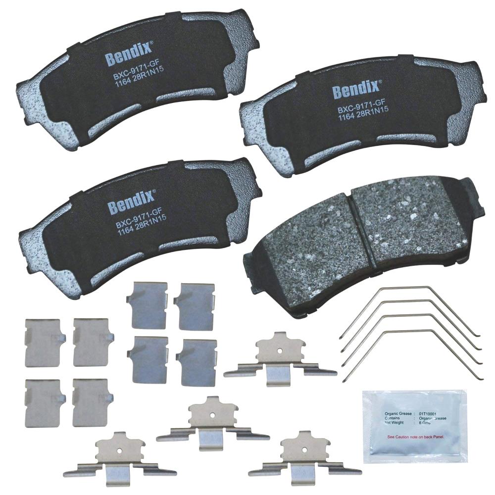 BENDIX PREMIUM COPPER FREE Disc Brake Pad Set 20052006 Honda Accord