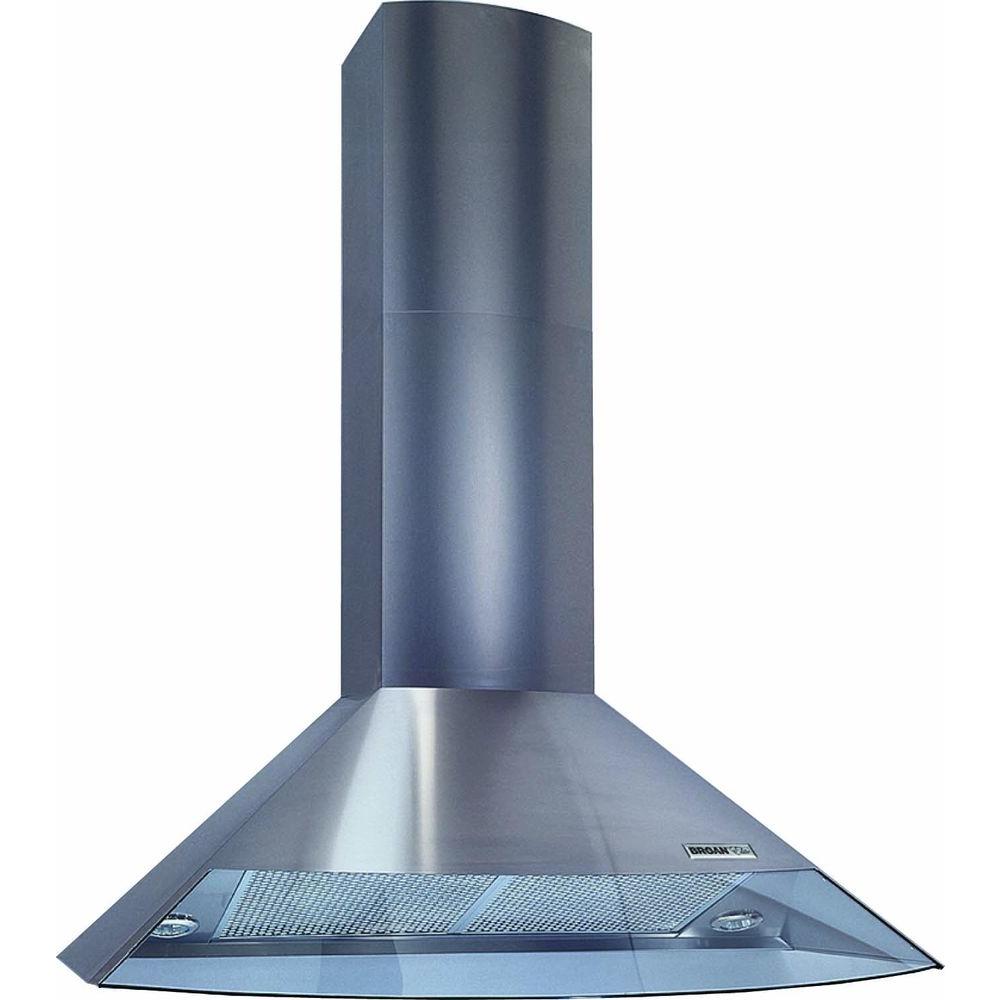 Broan 41000 Series 30 in. NonVented Range Hood in Stainless Steel