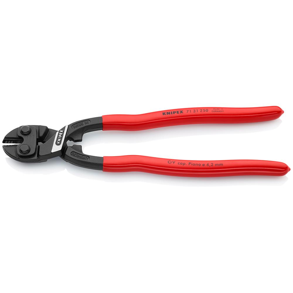 KNIPEX CoBolt Lever Action Bolt Cutters 10 in. XL with Notched Blade