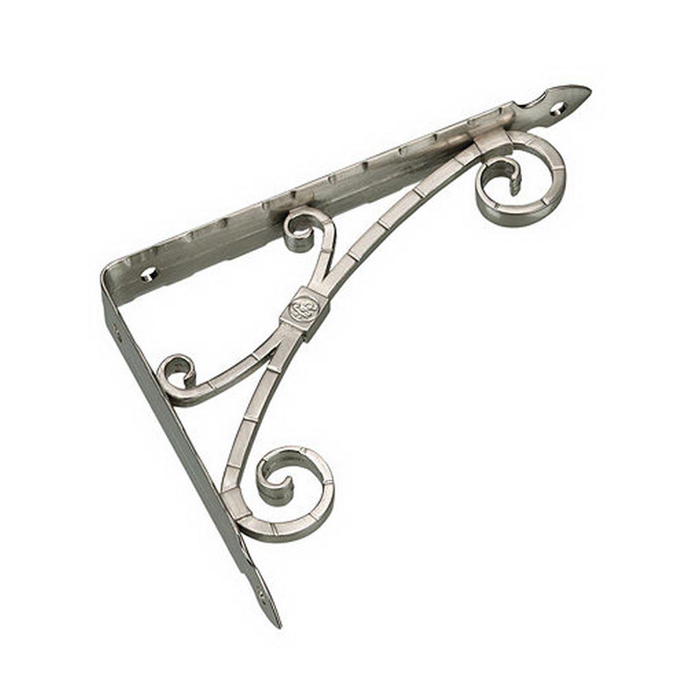 Richelieu Hardware 25 lbs., 13-3/8 inch Aluminum Brushed Nickel Shelf Bracket... by Richelieu Hardware
