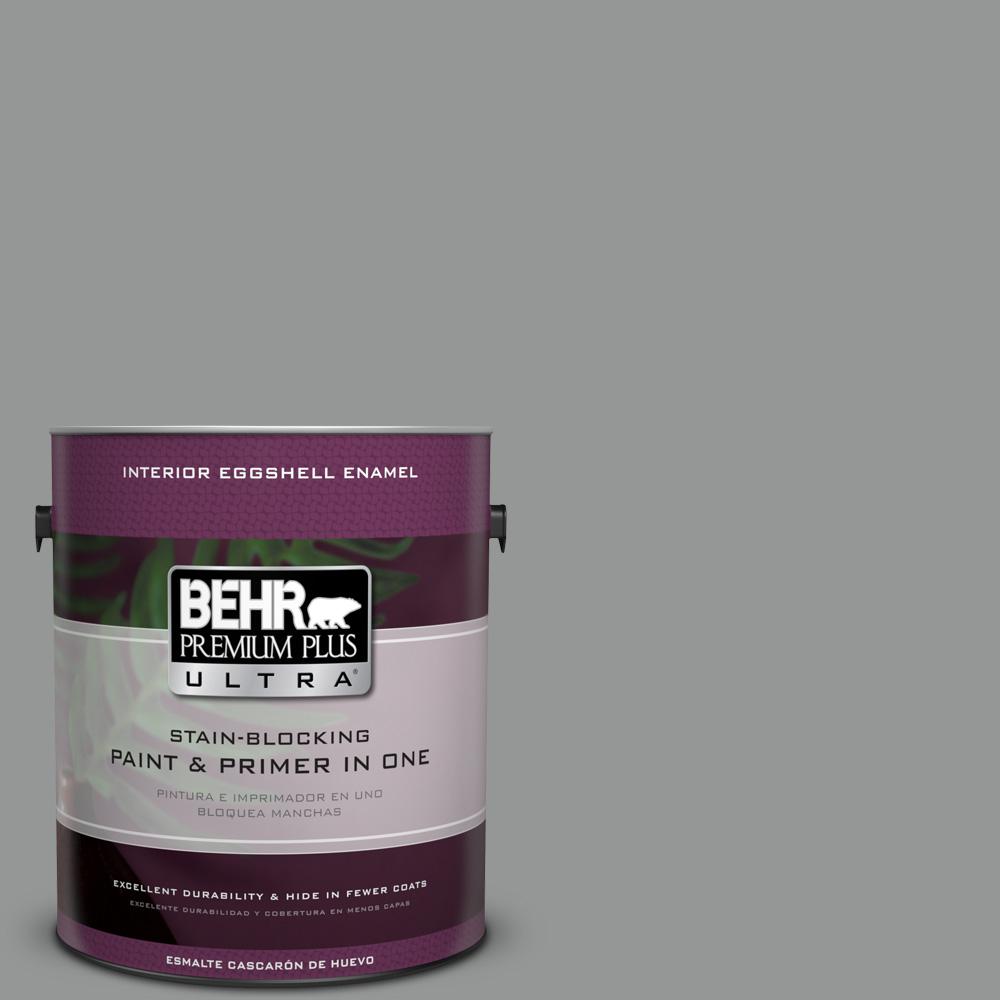 BEHR Premium Plus Ultra 1 gal. PPU2419 Shark Fin Eggshell Enamel