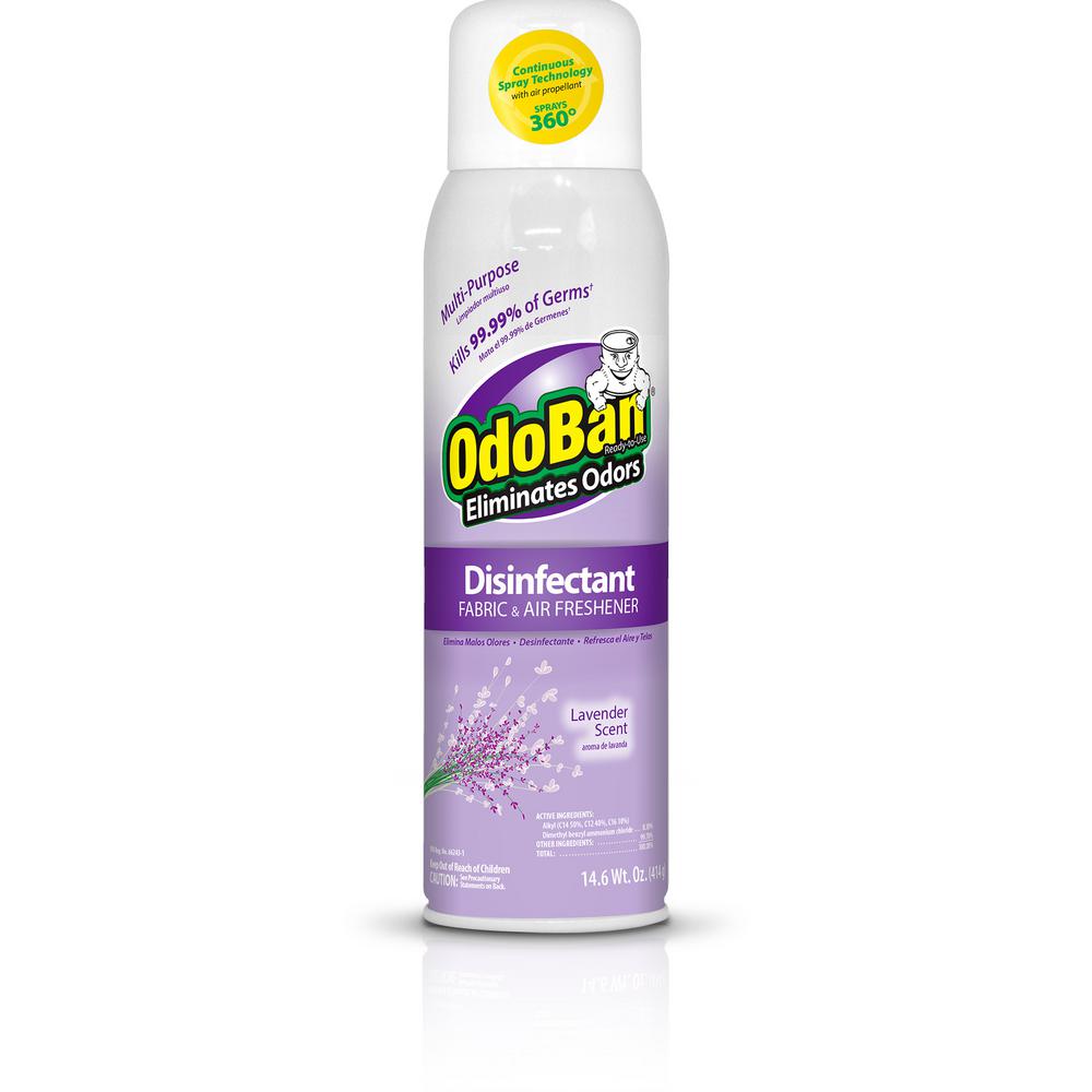 OdoBan 14.6 oz. Lavender Disinfectant, Fabric and Air Freshener, Mold