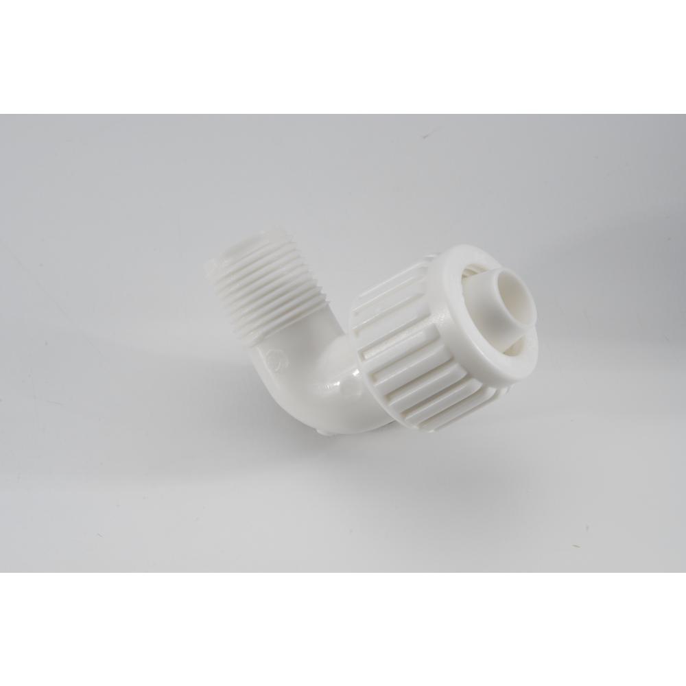 UPC 742979168106 product image for FLAIR-IT 1/2 in. Plastic PEX Compression x 3/8 in. 90-Degree Male Pipe Thread El | upcitemdb.com